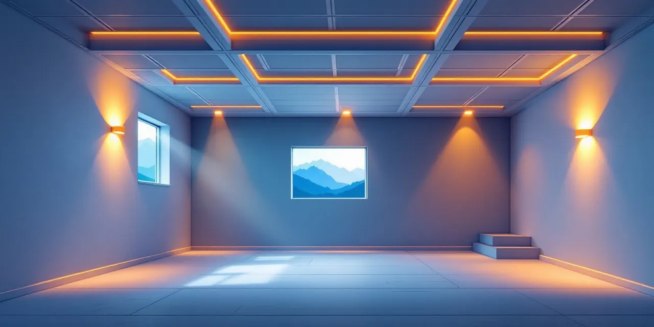 Basement Lighting & Ceiling Ideas for Salt Lake City Homes
